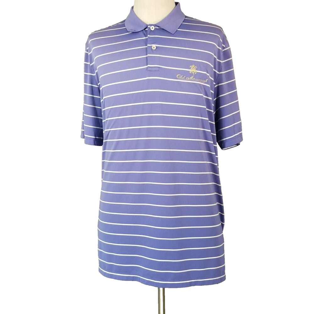 Ralph Lauren RLX golf polo shirt mens XL extra large purple Dri-Fit Flex stretch